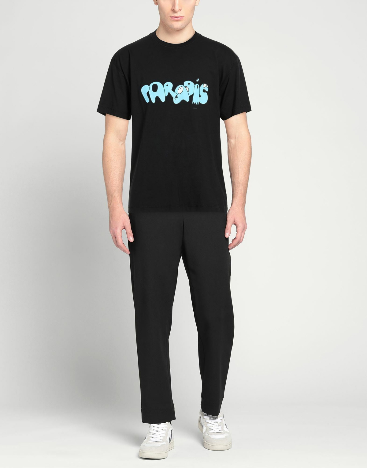 3.paradis Mens T-shirt in Black