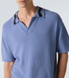 Commas Cotton-blend polo sweater