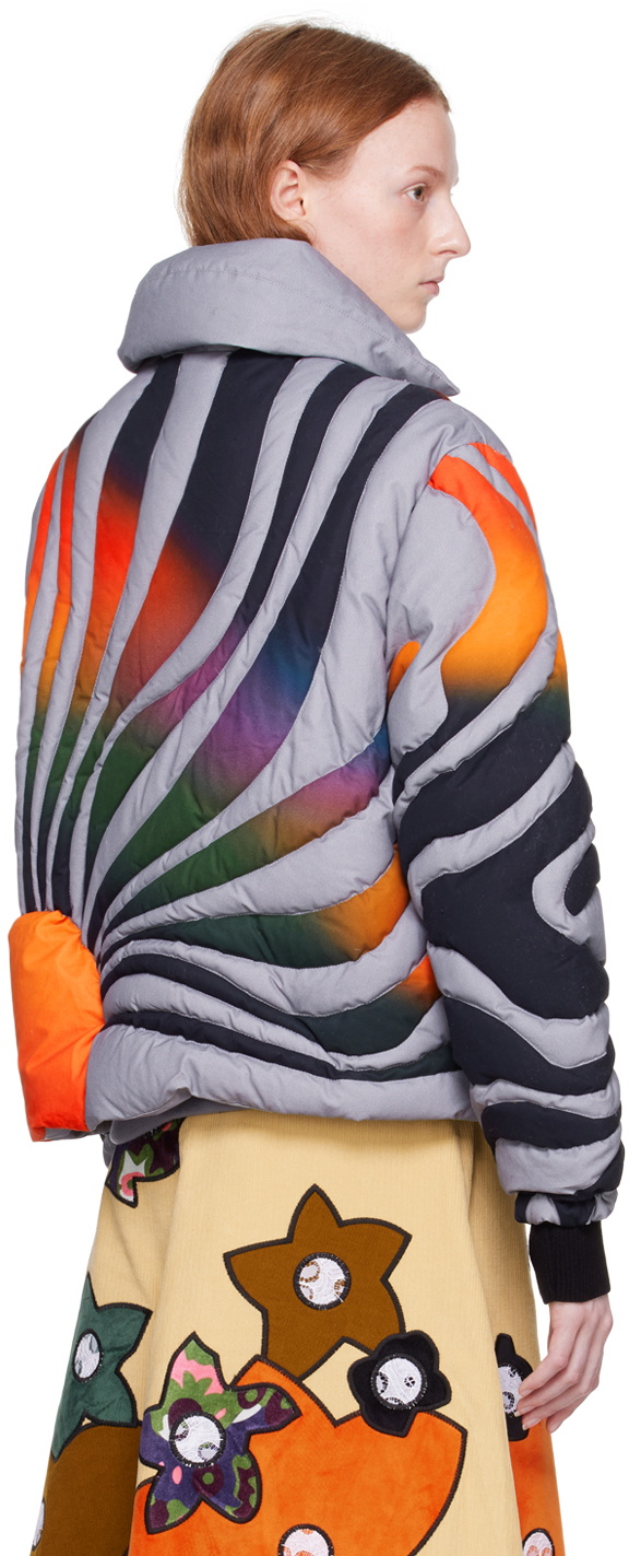 ERL Gray Sunset Down Jacket ERL