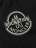 Moncler Genius - Roc Nation by Jay-Z Logo-Print Cotton-Jersey T-Shirt - Black
