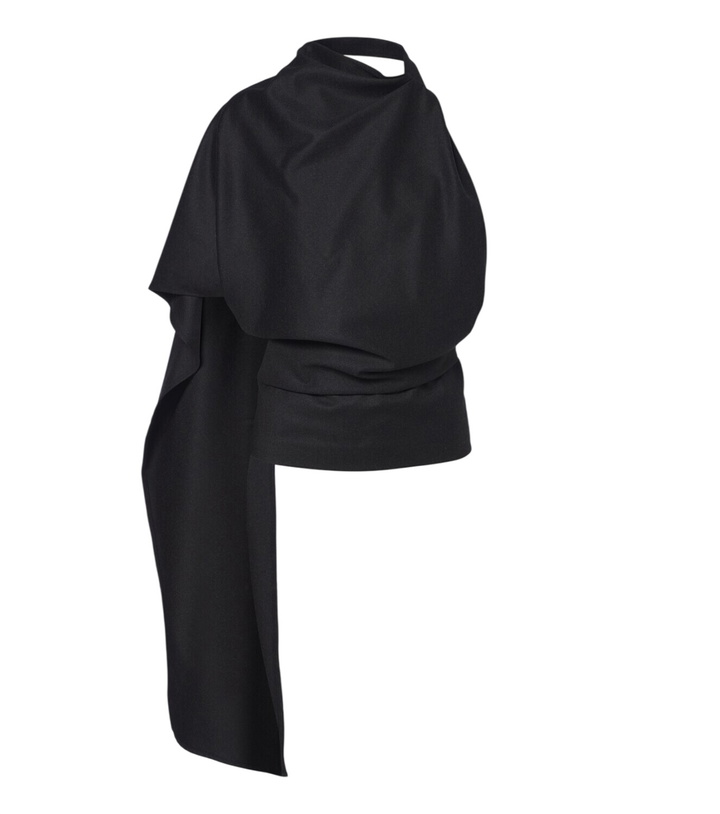 Photo: Róhe Assymetric wool top