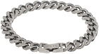 Paul Smith Gunmetal Curb Chain Bracelet