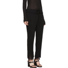 Ann Demeulemeester Black Dominic Lounge Pants