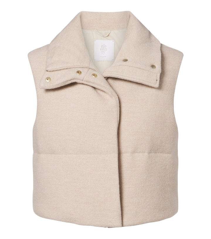 Photo: Eleventy Wool down vest