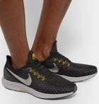 Nike Running - Nike Air Zoom Pegasus 35 Mesh Running Sneakers - Men - Black