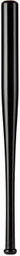 Psychworld SSENSE Exclusive Black Mini Logo Baseball Bat