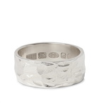 Bleue Burnham - The Permanent Hammered Sterling Silver Ring - Silver