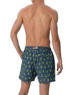 MC2 Saint Barth Man Lightweight Fabric Swim-shorts Lighting Micro Fantasy With Watches Print