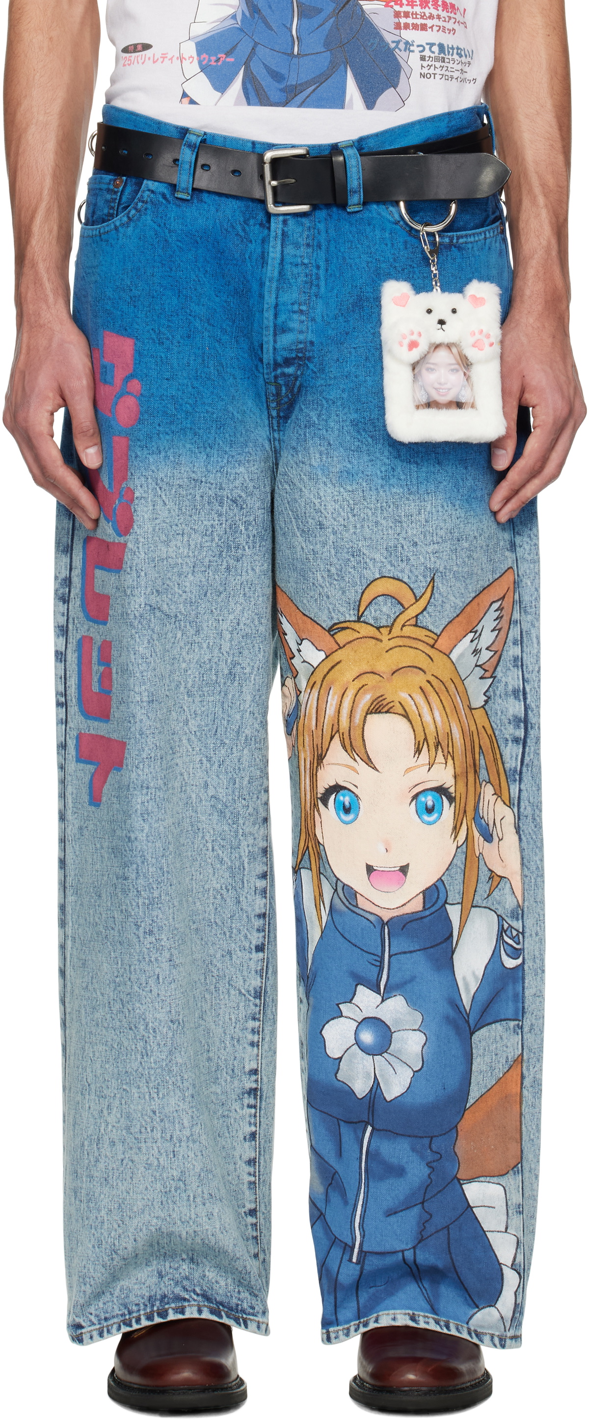 doublet Blue Anime Jeans