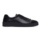 Tiger of Sweden Black Salas P Low Sneakers