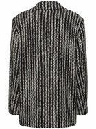 MSGM - Striped Wool Blend Jacket