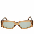KIMEZE Women's Concept 2 Sunglasses in Brown Crystal 