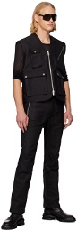 ADYAR SSENSE Exclusive Black Utility Vest
