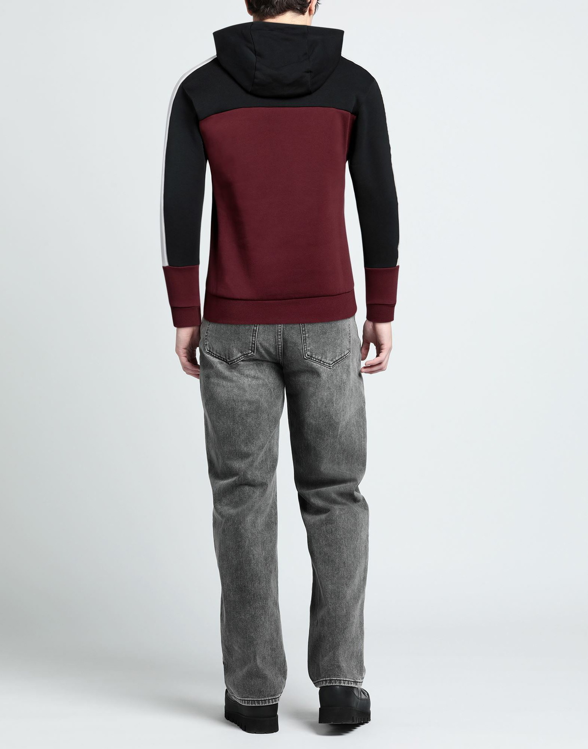 Ea7 Mens Sweatshirt Burgundy