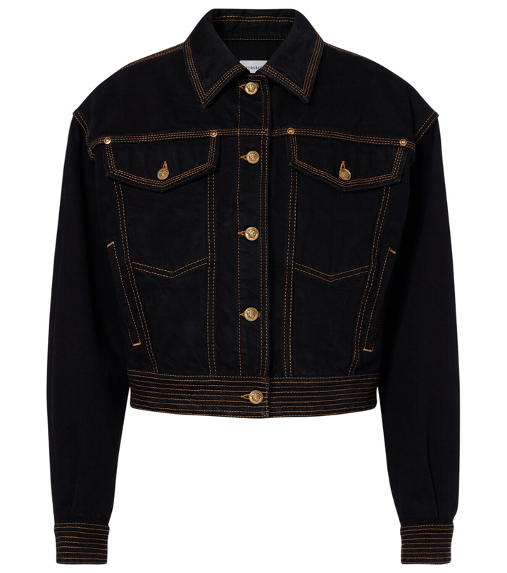 Photo: Versace Medusa denim jacket