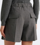 Brunello Cucinelli Wool-blend shorts