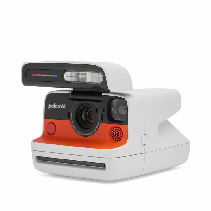 Photo: Polaroid Flip Instant Camera & 8 Film Set in White 