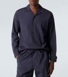 Umit Benan Havana cotton and silk shirt
