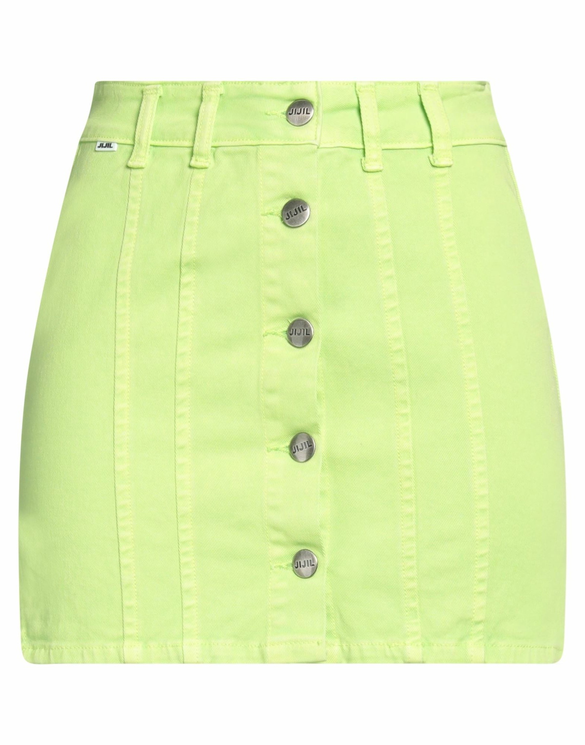 Jijil Womens Denim skirt Lime in Green