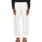 sacai Gray Cotton Jersey Sweatpants