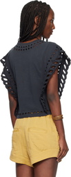 Isabel Marant Etoile Black Odyle T-shirt