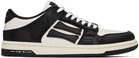 AMIRI Black & White Skel-Top Low Sneakers