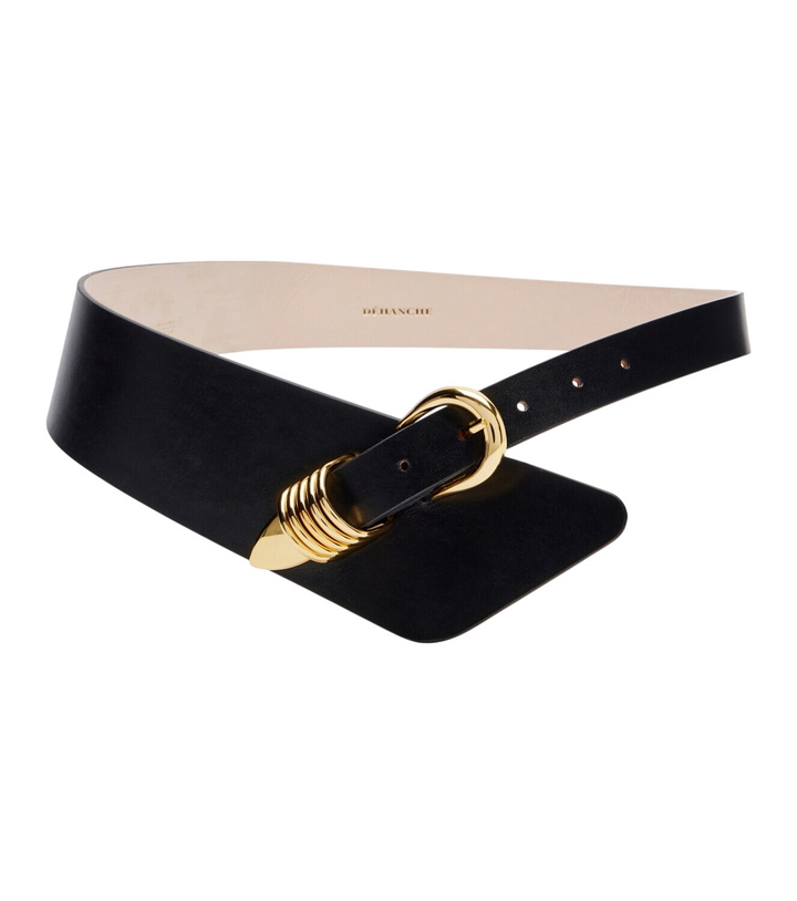 Photo: Déhanche Alcott asymmetric leather belt