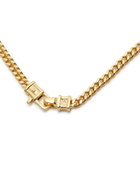 Tom Wood Curb M 18kt Gold-plated Chain Bracelet