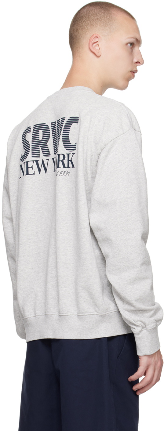 Sporty & Rich Gray 'SRWC 94' Sweatshirt Sporty & Rich