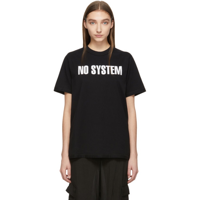 Yang Li Black No System T-Shirt Yang Li
