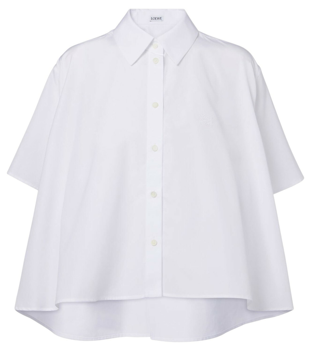 VIP【関税送料無料】希少 LOEWE STRIPED COTTON SHIRT LOEWE Striped Cotton Shirt | White | FARFETCH