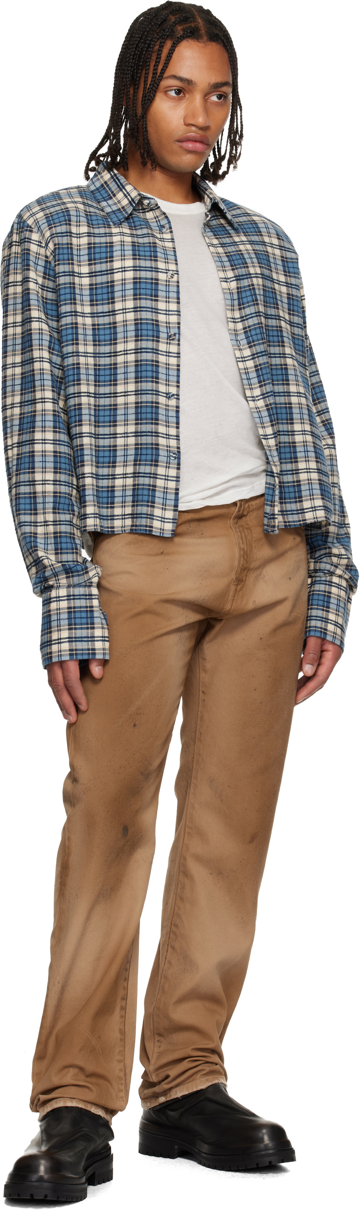 424 Tan Collection Loose Fivepocket Trousers