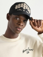 AMIRI - Appliquéd Logo-Embroidered Cotton-Canvas and Mesh Trucker Cap Cap