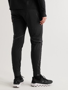 ON - Slim-Fit Tapered Layered Shell and Stretch-Jersey Trousers - Black