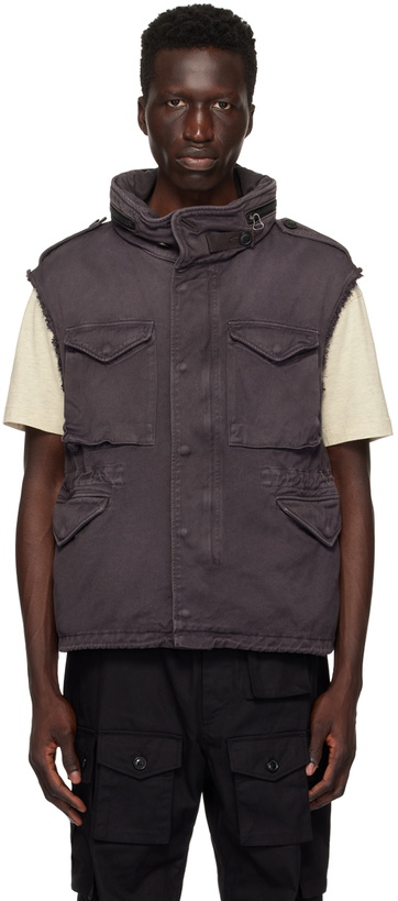 Photo: visvim Black Bickle Vest