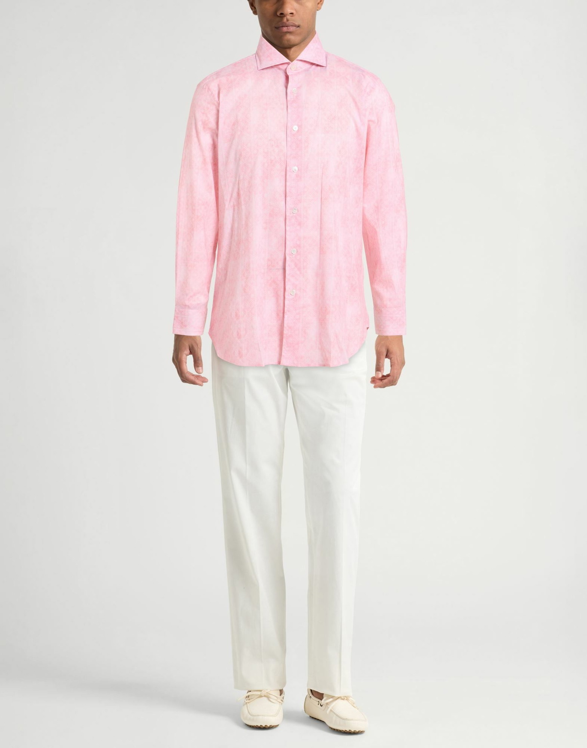 Fedeli Mens Shirt in Pink