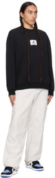 Nike Jordan Black Patch Sweatshirt