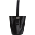 Jil Sander Black Bucket Backpack