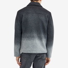 NN07 Men's Gael Gradient Wool Jacket in Light Grey Multi