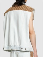 GUCCI - Gg Detail Washed Organic Cotton Vest