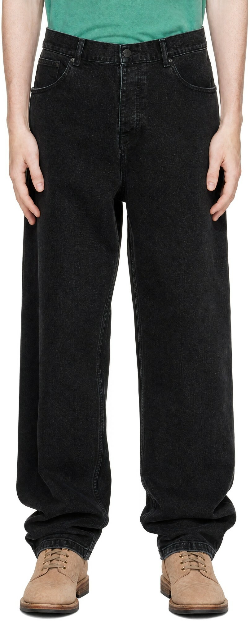 Carhartt Work In Progress Black Newel Jeans