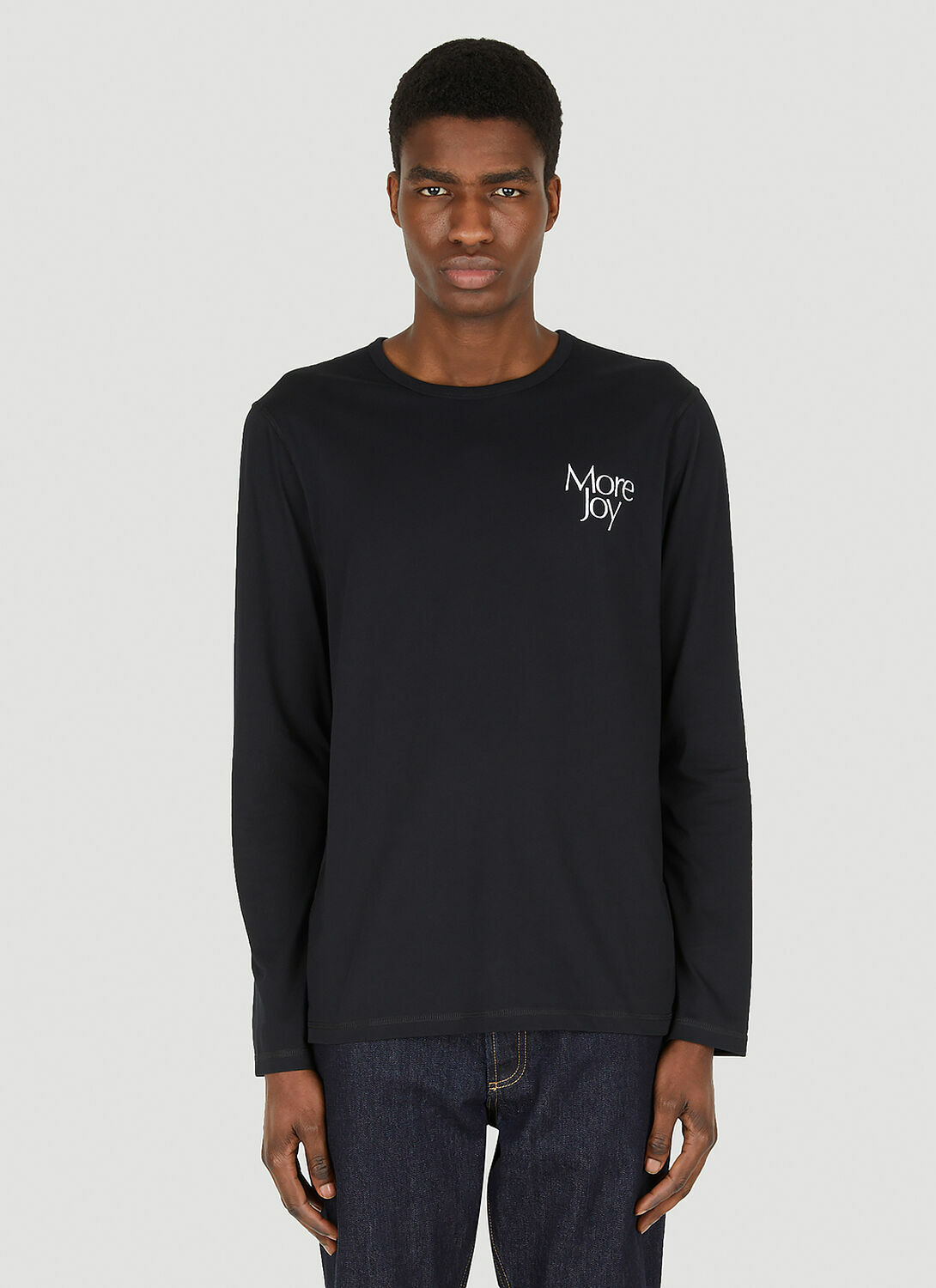 More Joy Embroidered Long Sleeve T-Shirt