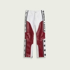 END. x Cole Buxton Men's Leather Trials Pants in Red/White