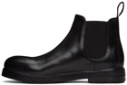 Marsèll Black Zucca Zeppa Beatles Chelsea Boots