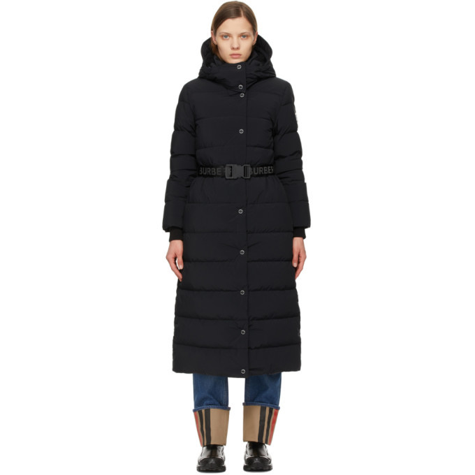 Burberry long deals down coat