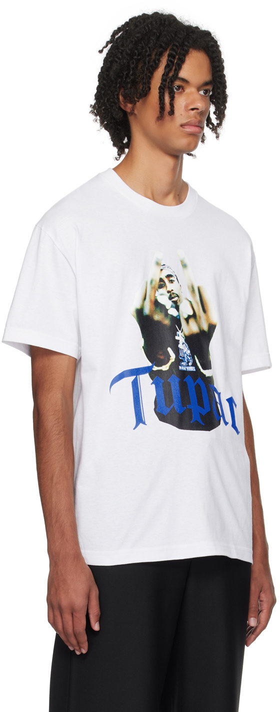 WACKO MARIA White 'Tupac' T-Shirt Wacko Maria