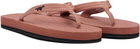 Maison Kitsuné Beige Indosole Edition 'Easy Living' Flip-Flops