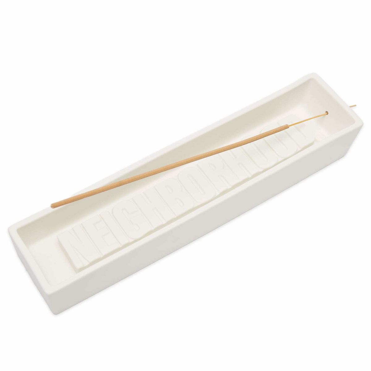 Neighborhood Men's CI Incense Tray in White