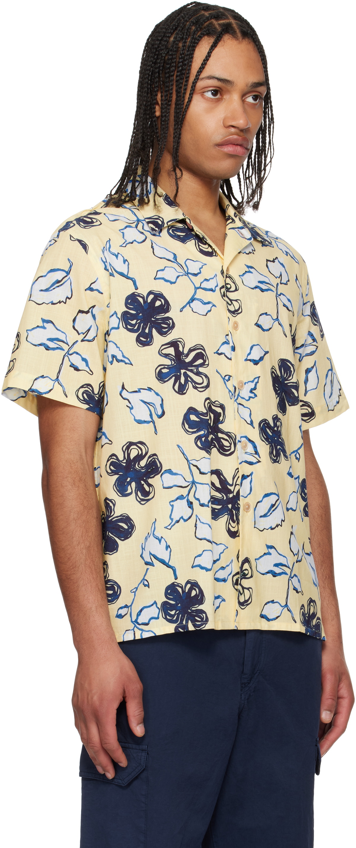 Paul Smith Spaghetti PRINT SHIRT 20AW 総柄 Paul Smith 50th Anniversary Black Spaghetti T-Shirt Paul & Shark