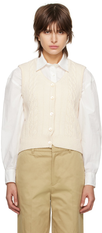 Photo: Dunst Beige Buttoned Vest